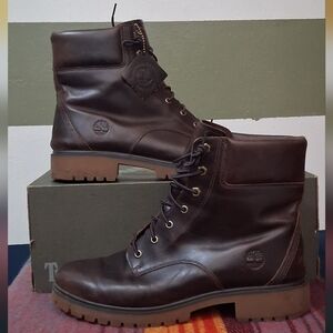 Timberland Women's Brown Leather Boots